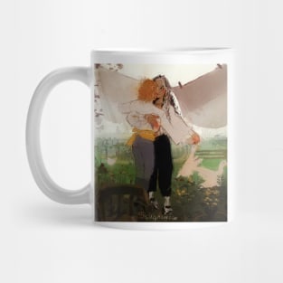 Gay people on a farm Mug